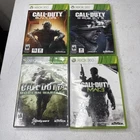 Call of Duty Xbox 360 Lot of 4: Modern Warfare 3 & 4, Black Ops 3, and Ghosts