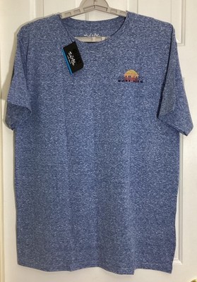 Salt Life Mens T-shirt Atlantic Blue Sunset Board Short Sleeve 2XL NWT