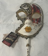 Authentic Hand Painted In Italy La Maschera mask Del Galeone