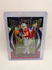 2024 Panini Select - Concourse Drake Maye #27 Black & Red Shock Prizm (RC)