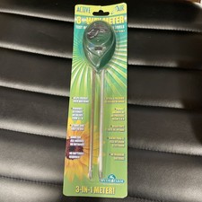 Hydrofarm MGMLP1 Active Air 3-Way PH Light and Moisture Meter 13.25 in.