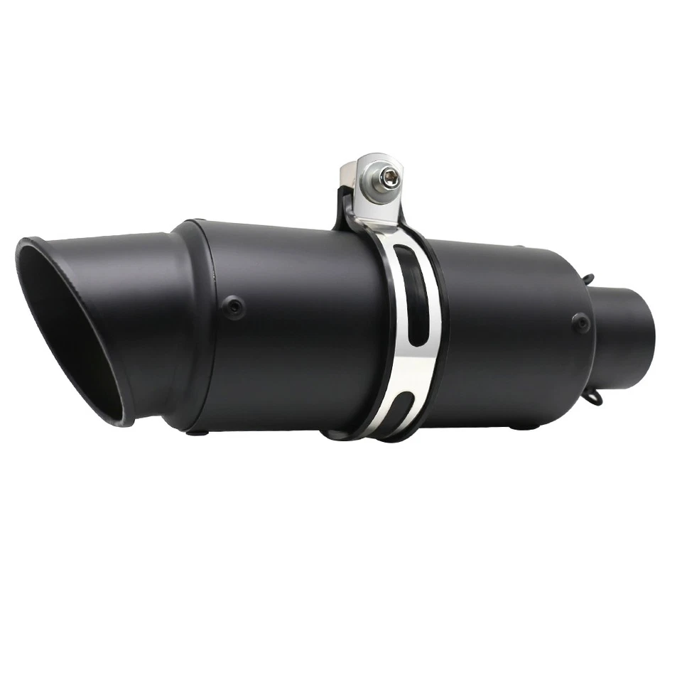 Tubo de escape silenciador deslizante 38mm-51mm com silenciador para Suzuki Honda Yamaha - Imagem 4 de 4