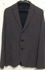 Harris Wharf London Men's M Tailored Jacket Purple Nylon New