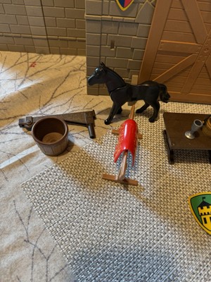 PLAYMOBIL LOT CONNECTEURS MURS CHÂTEAU CHEVALIER MEVAL STECK REF 3666 PLAYMOBIL LOT CONNECTEURS MURS CHÂTEAU CHEVALIER MEVAL STECK REF 3666