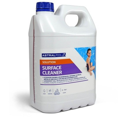 Grund- Oberflächenreiniger 5 l Pool Schwimmbad Sauer Astralpool Surface Cleaner