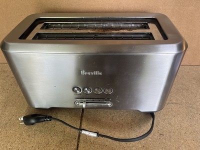 Breville BTA730XL Bit More Toaster 4 Slice Brushed Stainless Steel Silver