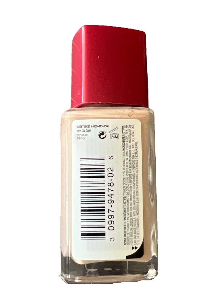 Revlon Age Defying w/ Botafirm Makeup SPF 15- 02 Bare Buff - DRY SKIN - Image 2 of 3