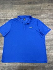 GROVE XXIII Michael Jordan Golf Course Polo Blue Mens 3XL Exclusive Collared