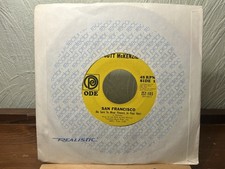 Scott McKenzie - San Francisco / What&rsquo;s The Difference 7&rdquo; 45rpm Vinyl 1967