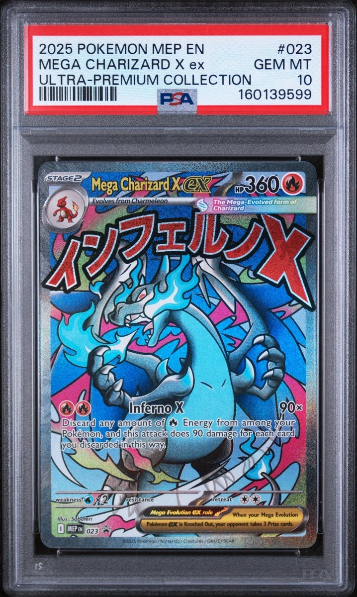 Charizard Pokémon TCG Grade 10 Evolutions Individual Collectible