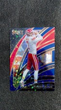 2025 Panini Select - Club Level Harrison Butker #209 Blue Disco Prizm /25