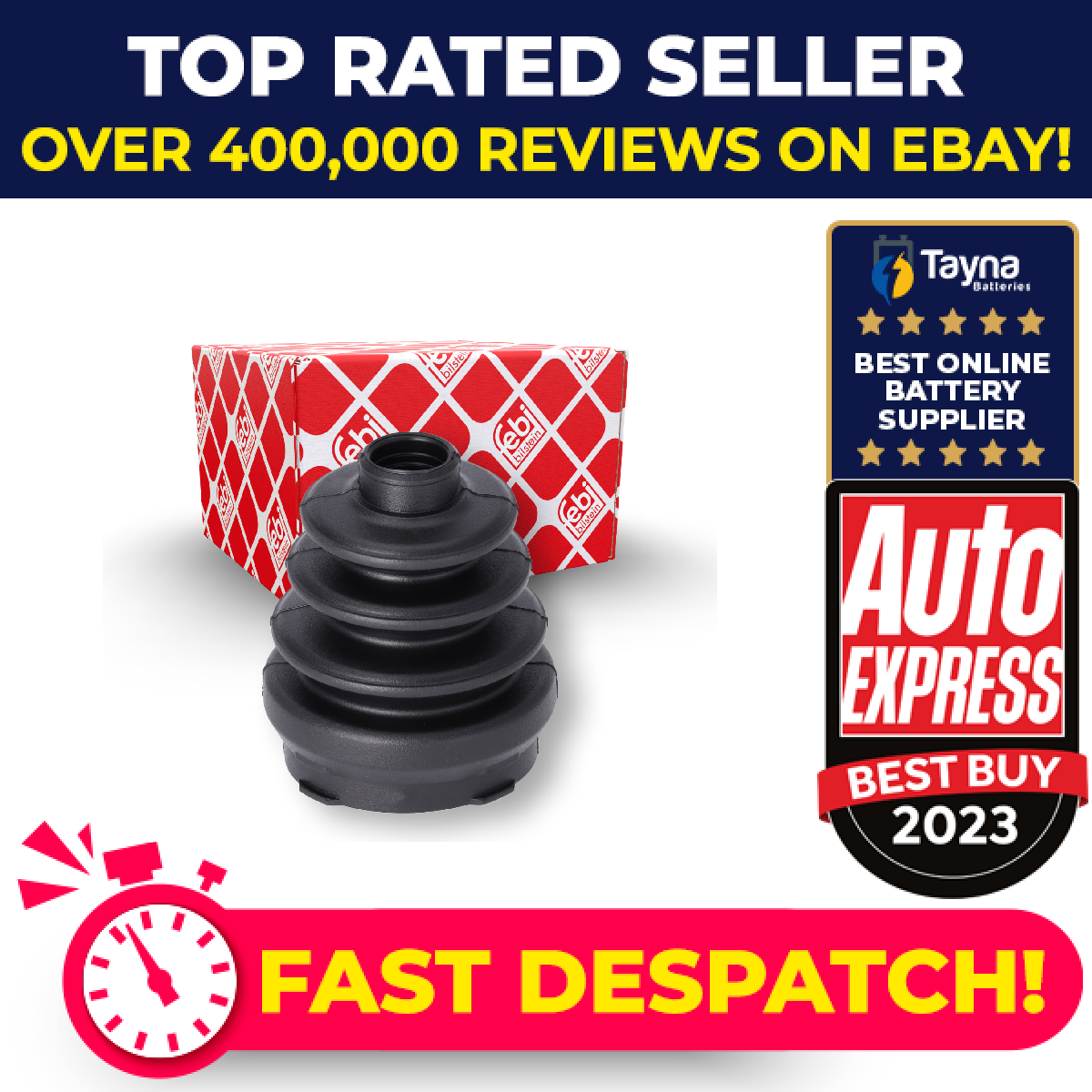 CV Joint Boot fits FIAT FIORINO 225 1.4 2007 on C.V. Driveshaft Gaiter 51704105