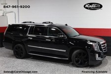 2016 Cadillac Escalade ESV Luxury 4WD 2-Owner 62,737 Miles Navigation Serviced