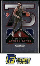 2021-22 Panini Prizm #20 Jayson Tatum NBA 75th Logo Retail