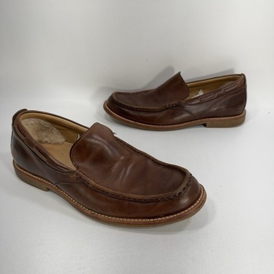 UGG Brown Leather Fur-Lined Slip-On Loafers UGG Women main image 4