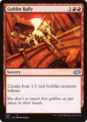 [MTG] Goblin Rally (546) (J22) NM