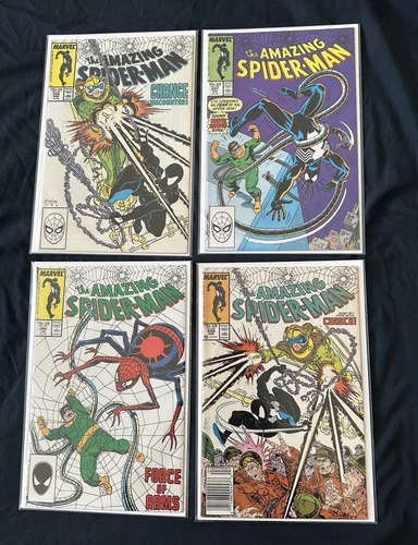 Amazing Spiderman 296,297,298,299 Marvel  McFarlane  1st & 2nd Venom cameos