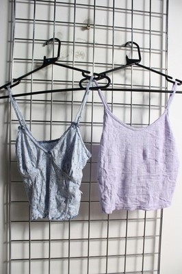2 x Primark Damen Mini Crop Weste Paket - Größe M Medium (n33)