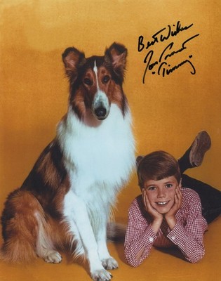 Jon Provost orig. Autogramm - Lassie + Beckett COA 20x25cm Foto signed BAS