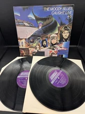 The Moody Blues – Caught Live +5 - 1977 - London 2 PS 690/1 Vinyl 2xLP VG/VG