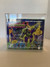 Vintage 1993 Teenage Mutant Ninja Turtles Auto Mutations Night Ninja Rocksteady