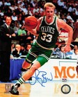Larry Bird Celtics Signed 8x10 Photo Autograph PSA/DNA AQ63371