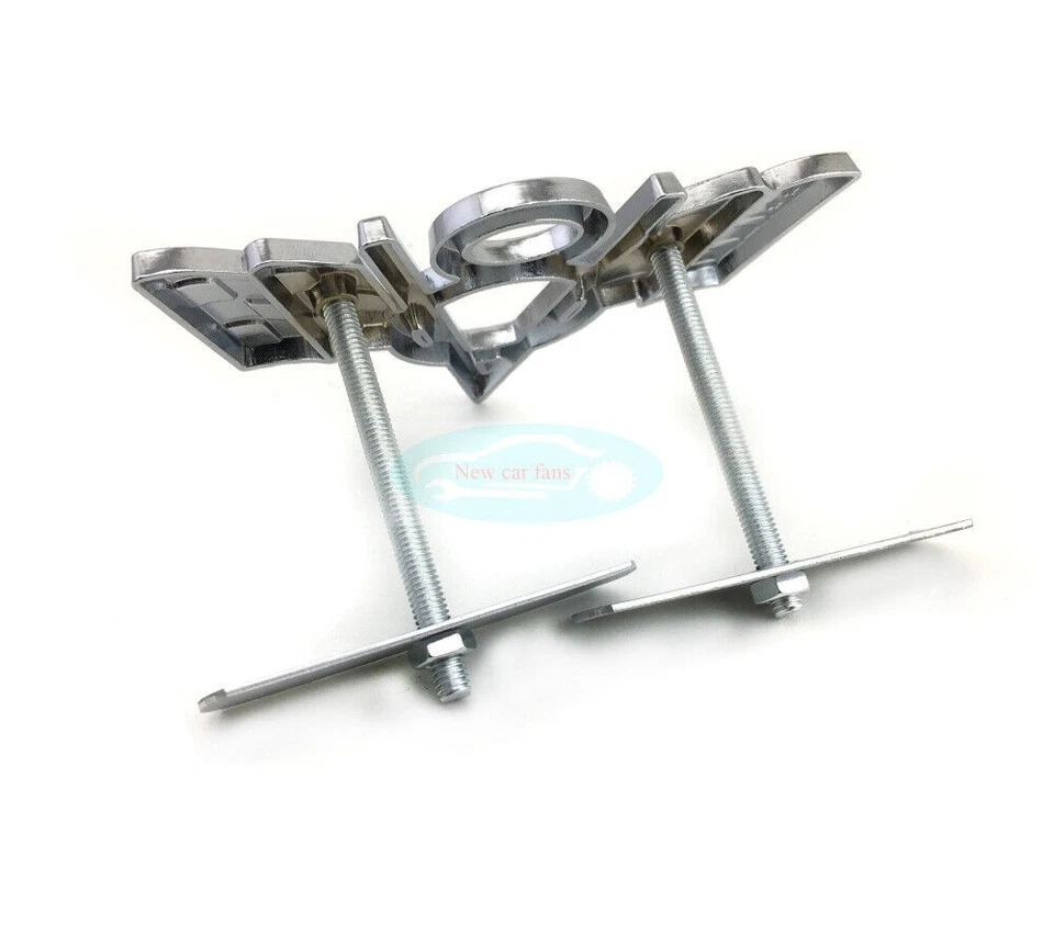 Para Peugeot Renault V8 Francia FR Parrilla Emblema Cromo Metal Insignia Delantera Foto 3 de 4