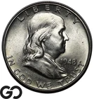 1948 Franklin Half Dollar, Choice BU++