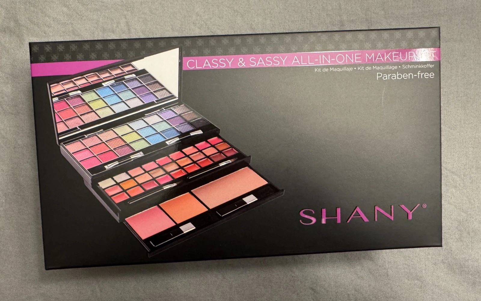 SHANY Make Up Kit - Classy & Sassy All-in-One Kit with 45 Colors, 1 Mirror