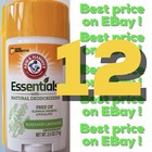 12 Arm Hammer Essentials Fresh Natural Lot Deodorant Rosemary Lavender  FREE S/H