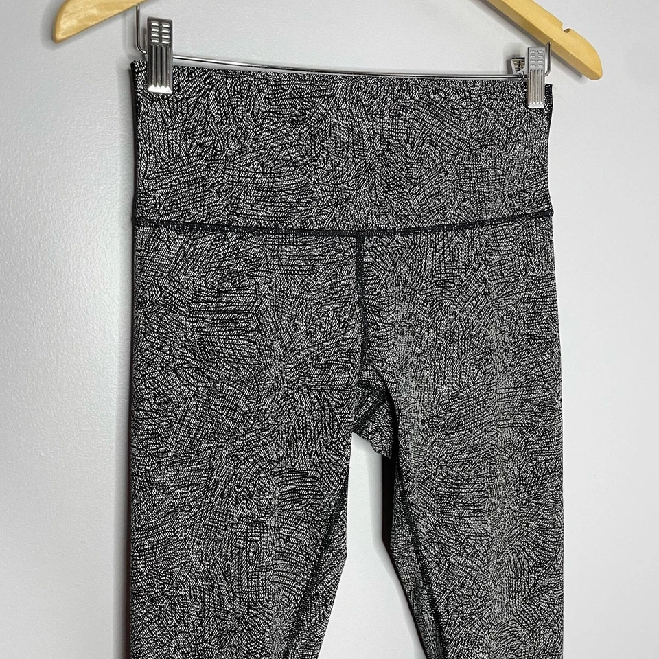 Lululemon High Times Pant Leggings Coco Pique Black Women's Size 8 - Изображение 2 из 4