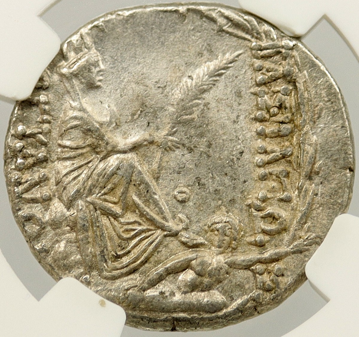 TIGRANES II Ancient ARMENIAN King 80BC Silver Greek Tetradrachm