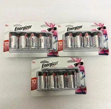 24 Energizer D Batteries Max Alkaline