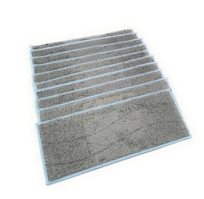 10 Nasswisch - Tücher Microfaser Pads passend für iRobot Braava Jet M6 ,waschbar