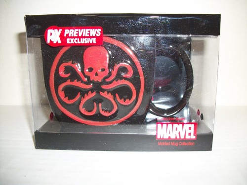SHIELD/HYDRA SYMBOL PX MOLDED CERAMIC COFFEE MUG - MARVEL COMICS/2017 - Picture 3 of 3