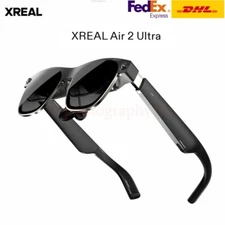 XREAL Air 2 Ultra Smart AR Glasses 6 DoF 52° Fov 4K 3D HD 385'' Beam BOX Hub DHL