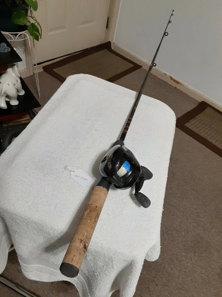 Baitcasting fishing Rod and reel combo ZEBCO 6 m dium reel Abu