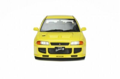 1/18 Mitsubishi Lancer EVO III 1995 Yellow Resin Model Car by Otto