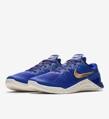 Nike Metcon 3 Royal Reign AA3155-400 - Concord/Metallic Gold UK 5,5 EUR 38,5