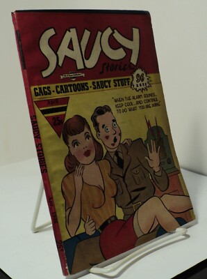 Saucy Stories - April 1946 - digest sized magazine