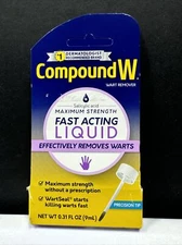 Compound W Maximum Strength Fast Acting Liquid - 0.31 fl oz *Exp.08/2025+