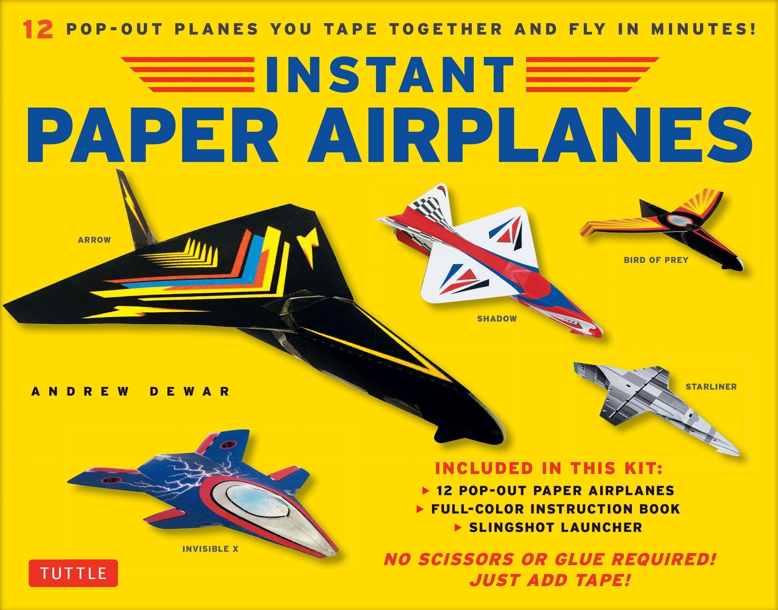 Thumbnail - Instant Paper Airplanes For Kids | Andrew Dewar | Englisch |