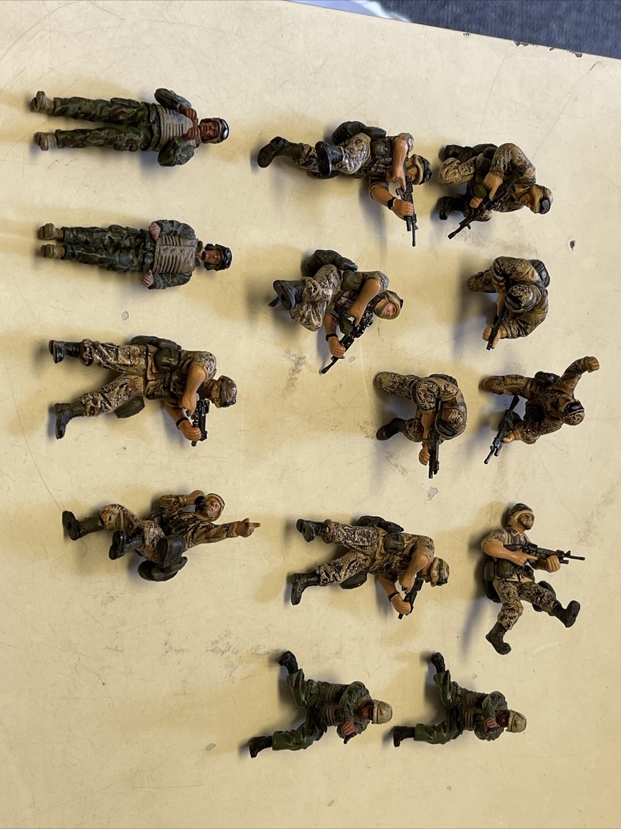 14 UNIMAX ACTION FIGURES - MILITARY SOLDIERS - 1:32 | eBay