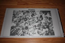 1997 Detroit Red Wings Free Press PRINTING PLATE CHAMPIONS!! Stanley Cup 