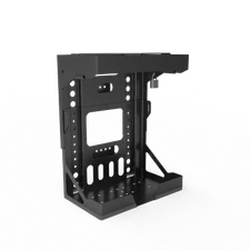 Adjustable Backpack Blower Sprayer Rack for Open & Enclosed Landscape Trailer