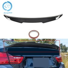 Rear Trunk Spoiler Wing For BMW F32 428 430 2014-2020 Glossy Black PSM Style