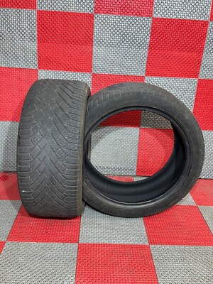 2x Used 245/40 R18 Continental VikingContact 7 Tires 7/32 Tread 245/40/18