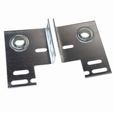 Garage Door End Bearing Plates / Brackets 3 3/8 - for Commercial Doors (PAIR)