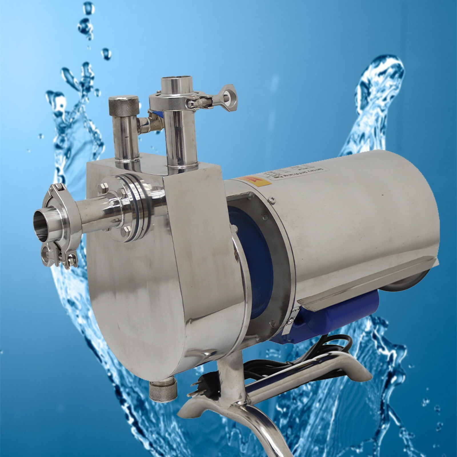 3T/h Stainless Self-priming Pump Transfer Pump for Milk/Beverageetc Lift 630''
