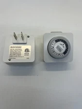 BLACK+DECKER Light Timers, Indoor, Programmable, 2 Pack, with Polarized Outlet